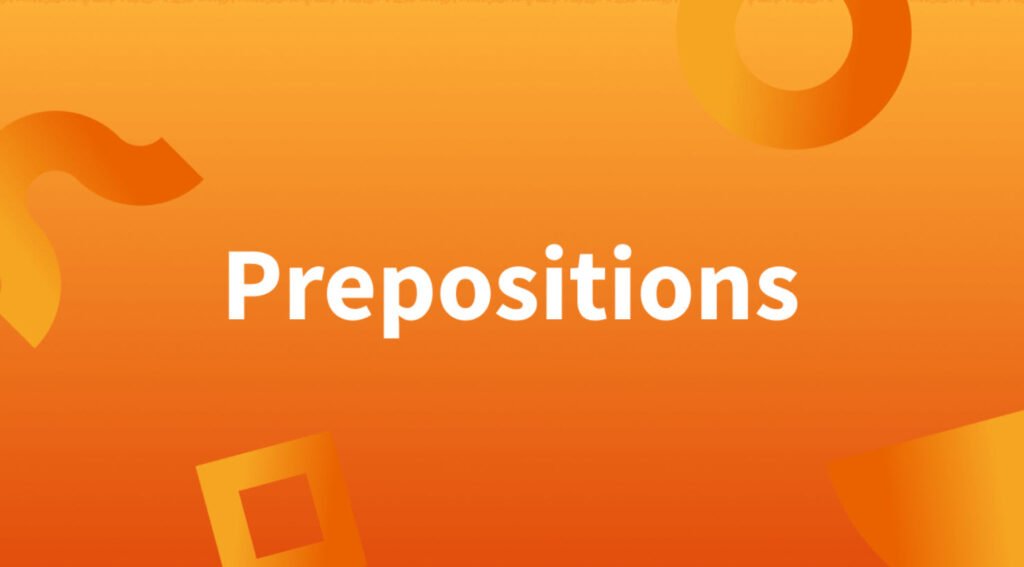 Prepositions